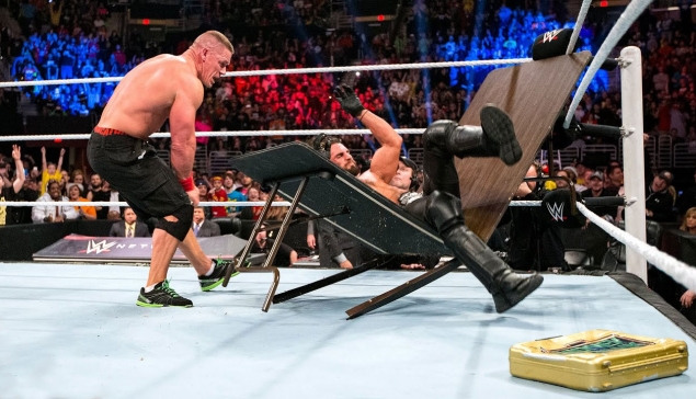 La WWE sponsorise ses tables