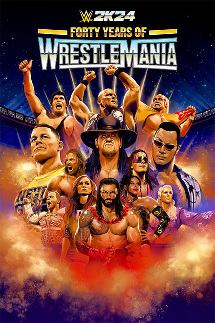 Cover John Cena WWE 2K24