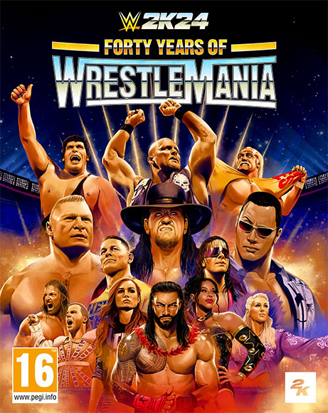 Cover Brock Lesnar WWE 2K24