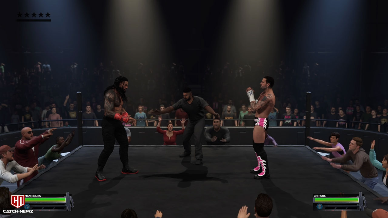 wwe2k25 underground match