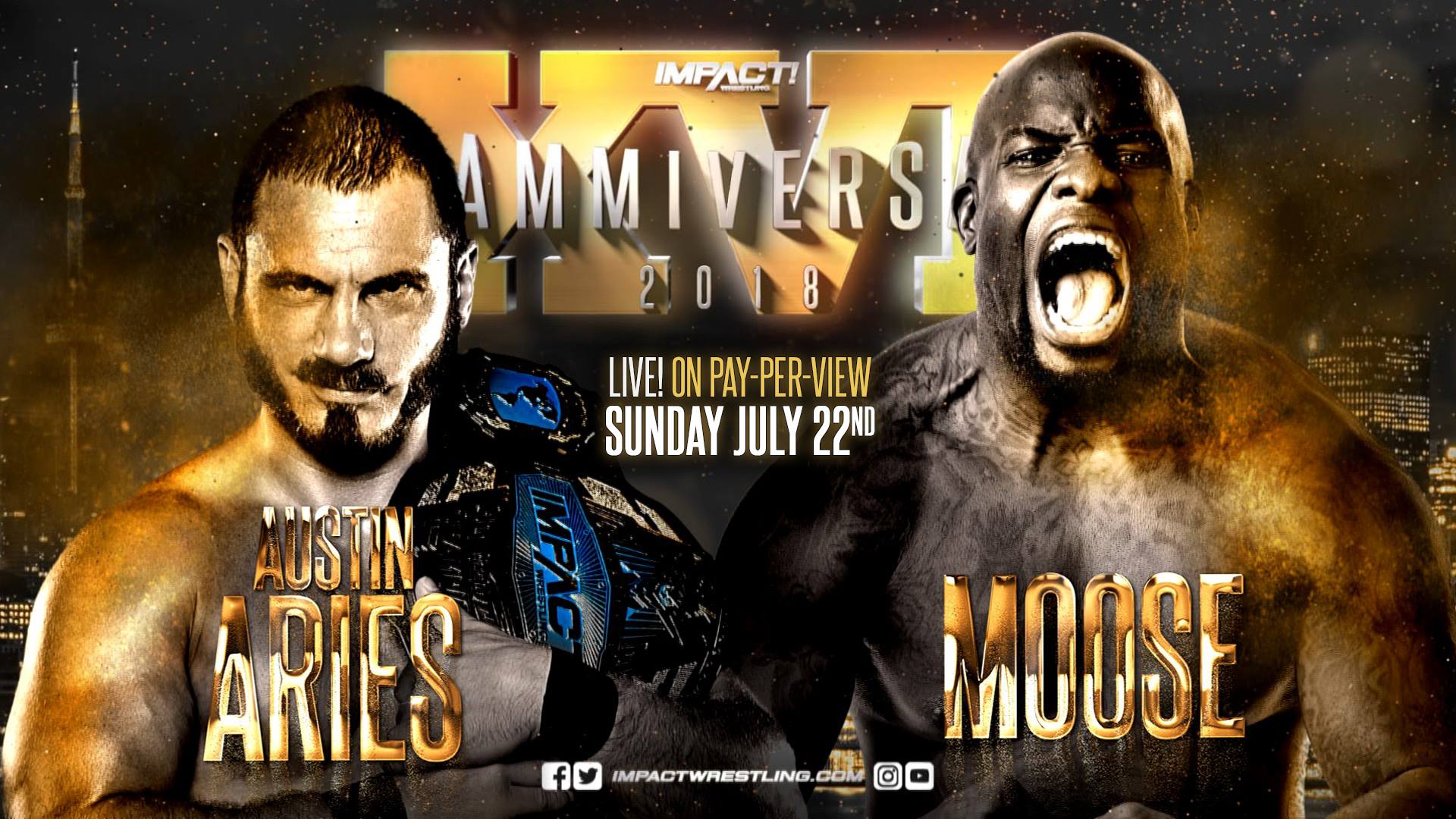 Slammiversary Aries vs Moose