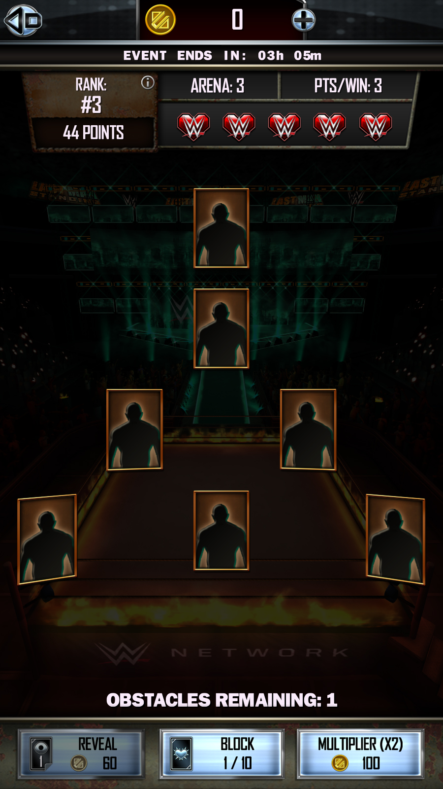 Last Man Standing WWE Supercard 1