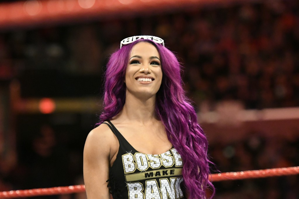 Sasha Banks RAW du 11 12 2017