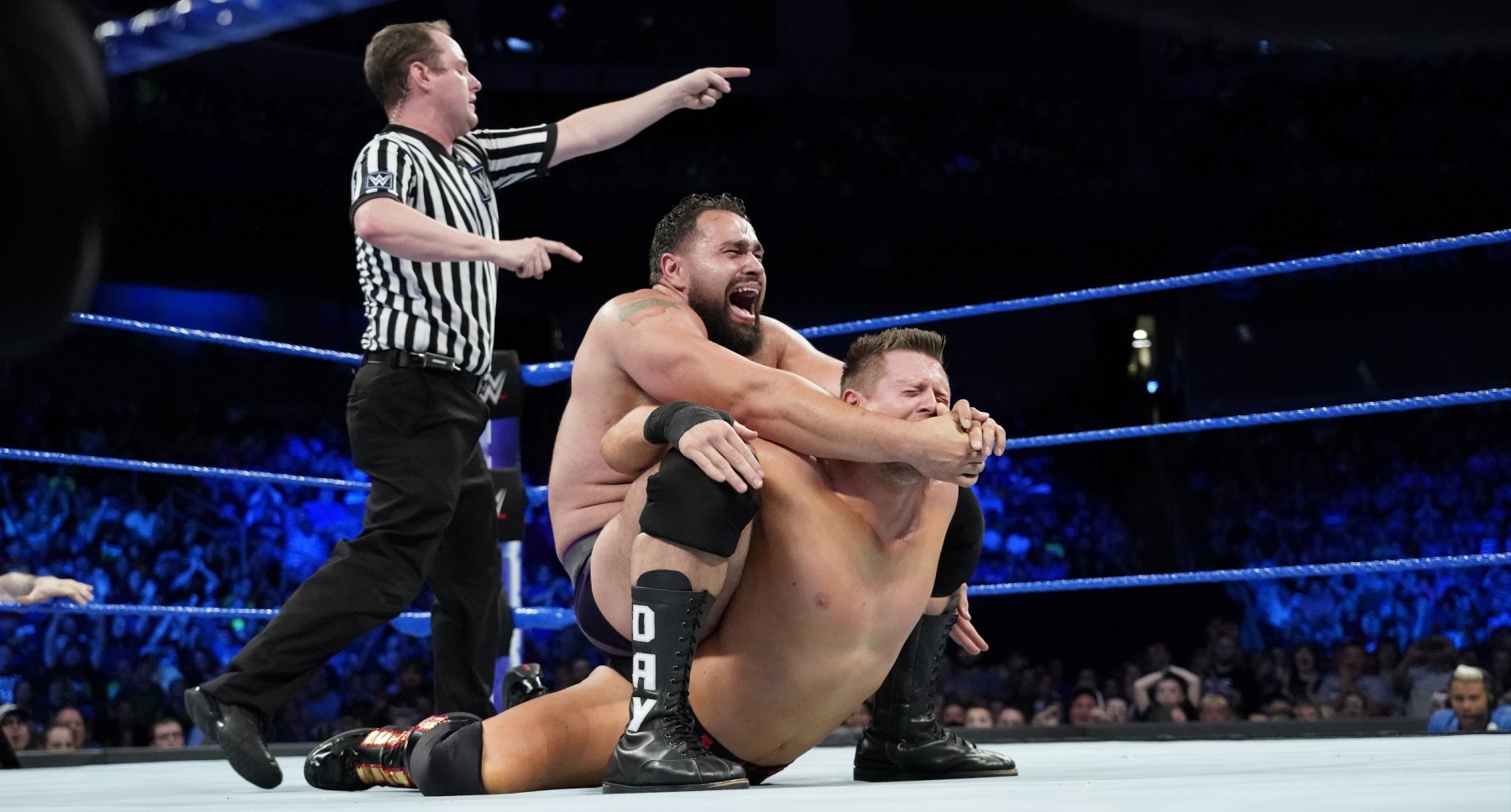 rusev the miz smackdown wwe